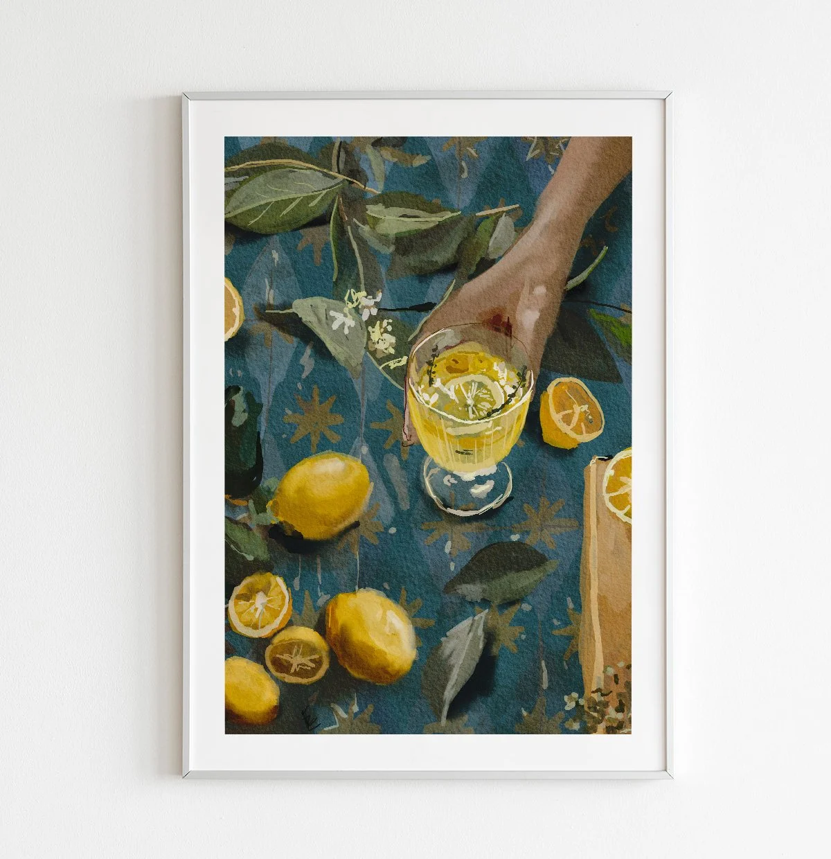 Lemon Cocktail — Ekaterina Zagorska Art